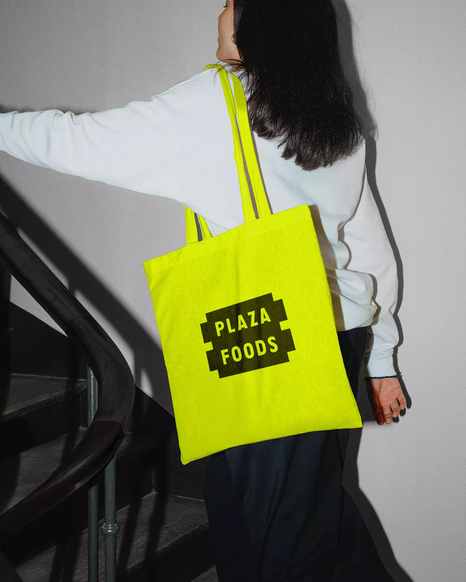 Offff plaza foods totebag