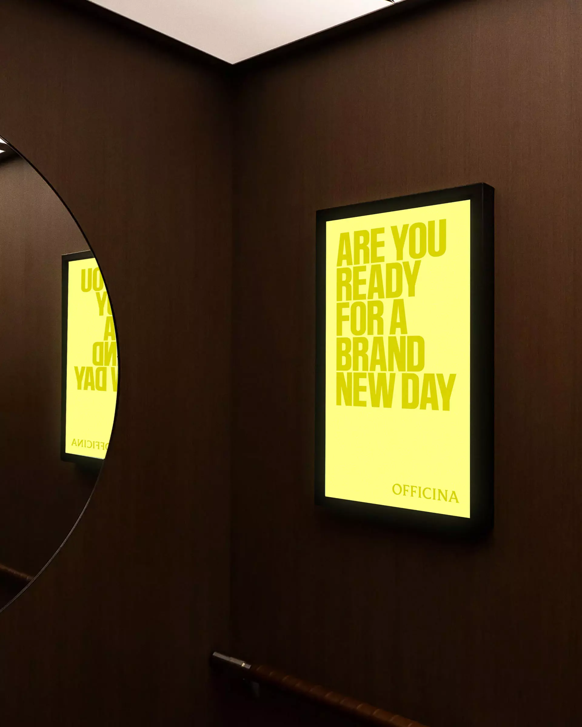 OFFFF Officina Lift Poster